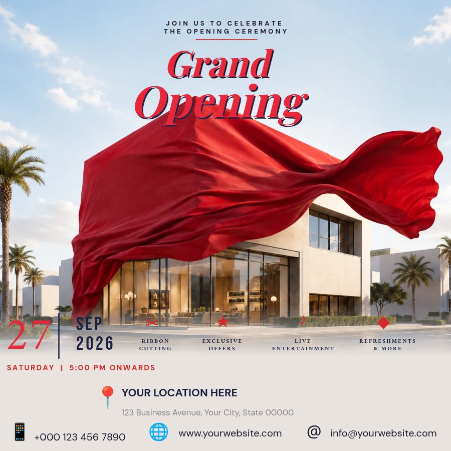Grand Opening Post